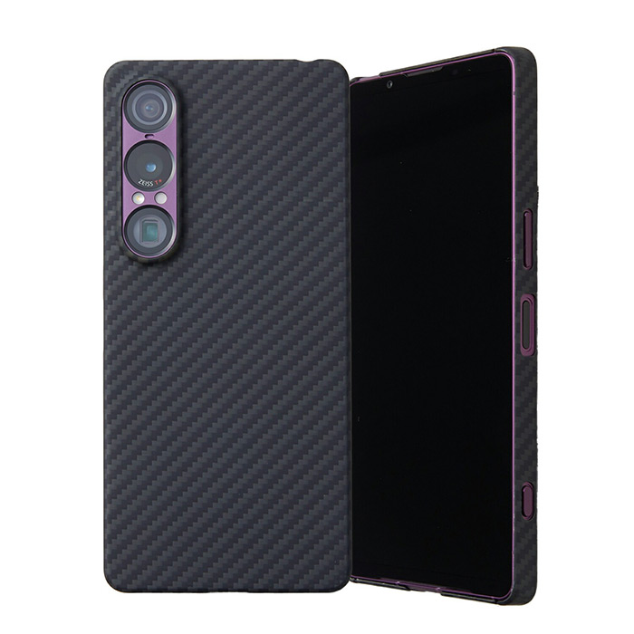 カメラ周囲もガードする完全フィットデザイン! Xperia 1 VII用の超軽量・極薄アラミド繊維ケース「Ultra Slim & Light Case DURO for Xperia 1 VII」